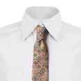 thumbnail image 2 of Geometric Necktie, Floral Old Display, Dress Tie, 3.7", Multicolor, by Ambesonne, 2 of 3