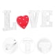thumbnail image 2 of KAKOWELY 1 juego de luces con diseño de letras LOVE para decorar habitaciones y el hogar., 2 of 4