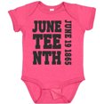 thumbnail image 3 of Inktastic Juneteenth June 19, 1865 Boys or Girls Baby Bodysuit, 3 of 5