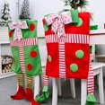 thumbnail image 3 of Coxeer Christmas Chair Cover Festival Decorative Cute Chair Protector Chair Back Cover, 3 of 6