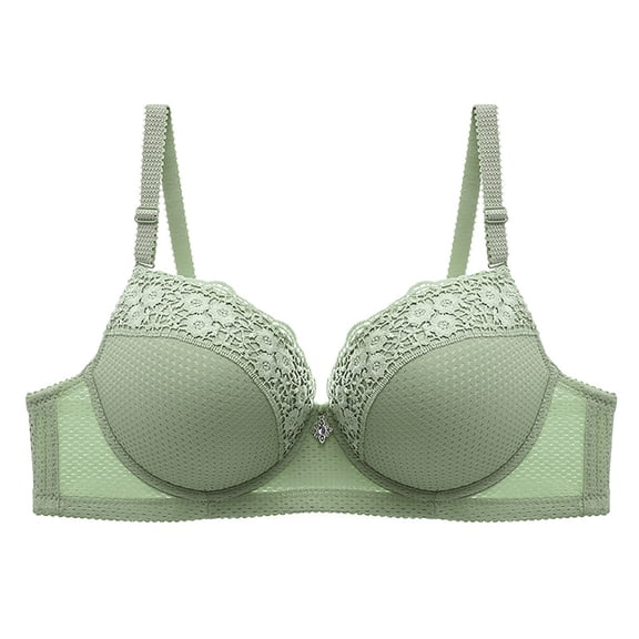 Admvng Bras for Women Solid Color Backless Sexy Seamless Push-Up U-Shaped Beautiful Back Underwear Everyday Bras, Size L-5XL
