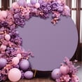 thumbnail image 2 of Round Arch Backdrop Cover 6ft/6.5ft/7.2ft Wrinkle Resistant Machine Washable For Wedding Birthday Baby Shower Decorations, 2 of 9