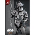 thumbnail image 5 of Commander Cody (Chrome) Star Wars ROTS MMS Fully Poseable Exclusive Hot Toys, 5 of 11
