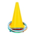 thumbnail image 2 of lionlar Carnival Games Set 14 Pcs Soft Plastic Cones Set Fun Cornhole for Family Holiday, 2 of 9