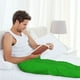 thumbnail image 5 of Balery Green Pantalones de pijama para hombre, pijama ultraligero, pantalón de descanso-Medium, 5 of 6