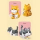 thumbnail image 3 of Juego de bloques de construcción Pet Cute Grey Cat 673 piezas para niños y niñas, 3 of 4