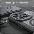 thumbnail image 3 of Carbon Fiber Texture Magsafe Phone Case For Iphone 15 Series,iPhone 16 Plus, 3 of 6