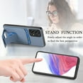 thumbnail image 4 of Allytechgroup Galaxy A53 5G Wallet Case with Card Holder, Hybrid TPU Back Cover Kickstand Bumper Anti-Scratch Slim Case Cover for Samsung Galaxy A53 5G, Blue, 4 of 8