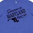 thumbnail image 4 of Inktastic Someone in Maryland Loves Me Youth T-Shirt, 4 of 5