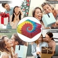 thumbnail image 5 of Wearable Blanket,Colorful Rainbow Tie Dye Spiral Pattern Hooded Wearable Flannel Blanket for Adults & Teens,Winter Poncho Shawl Wrap Cape Cozy Anti-Pill,60"x80", 5 of 5
