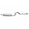 Cat-Back Single Exhaust System, Aluminized Fits select: 2002-2005,2007 JEEP LIBERTY