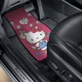 thumbnail image 6 of Hello Kitty Car Floor Mats 4PC Set Anti Skid Vehicle Floor Mat Car Carpet for Front Rear Seats Universal Auto Interior Accessories, 6 of 8