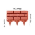 thumbnail image 4 of Sentmoon Outdoor Fence Small Fence for Garden Plastic Garden Fence Modular Landscaping Border Villa Courtyard Vegetable Garden Barrier Outdoor Connectable Picket Fence Panel, 4 of 7