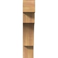 thumbnail image 2 of Ekena Millwork 5 1/2"W x 28"D x 28"H Westlake Block Smooth Bracket, Western Red Cedar, 2 of 25