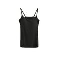 thumbnail image 2 of Qarigey Tops de mujer, vestido deportivo para niñas, chaleco deportivo acolchado, camisola de Yoga de Color sólido de verano sin anillo de acero, Prendas para la parte del cuerpo Negro L Qarigey AP011310-18B, 2 of 6
