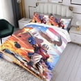 thumbnail image 3 of Pacificador Conjunto de sábanas temático, trío de piezas, cómodo y amigable con la piel, diseño único, regalo de decoración para el hogar para familiares, amigos y fans,140cm *210cm, 3 of 6
