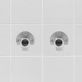 thumbnail image 4 of Wall Mount Shower Hose Connector Bathroom Faucet Installation Kit Accessory, 4 of 8
