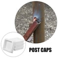 thumbnail image 3 of FUEENIRVA 4Ud Cubierta Para Poste De Valla De Plástico Resistente Con Instalación Fácil Para Protección Exterior, 3 of 8