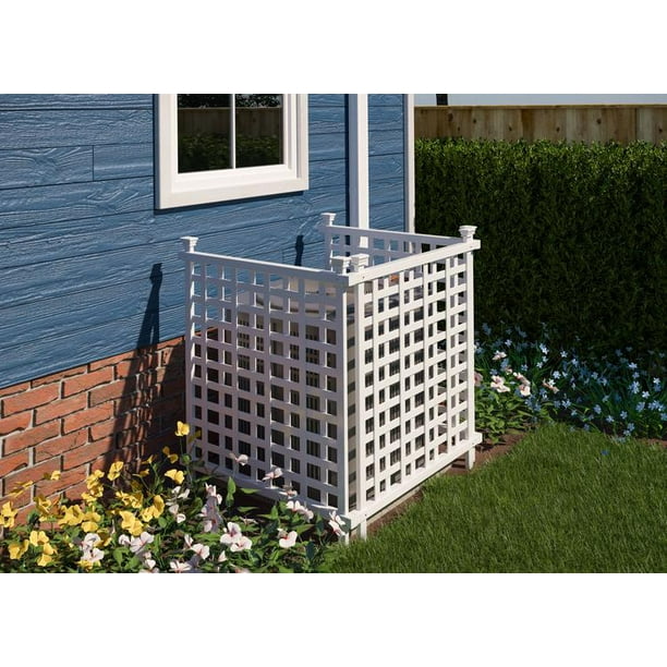 3 5 Ft H X W Liberty Lattice Ac Screen Kit Com 3 5 Ft H X W Liberty Lattice Ac, Lattice Around Air Conditioner