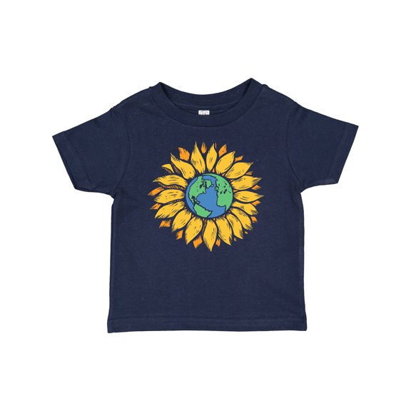 Inktastic Earth Sunflower Boys or Girls Baby T-Shirt