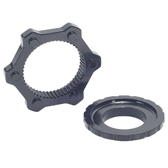 Bike Hub Adapter Center Lock To 6 Hole Adapter Mountain Bicycle Hubs Middle Lock Conversion Seat 6 Bolt Rotor Disc Brake Cycling