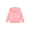 thumbnail image 6 of YIZYIF Kids Girls Casual Hoodie Sweatshirt Outdoor Sportswear Long Sleeve Drawstring Hooded Pullover Tops Pink 11-12, 6 of 7