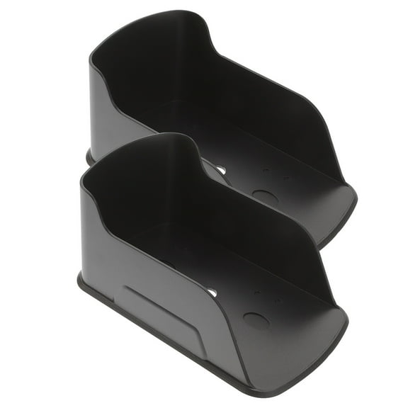 WHAMVOX  2 Pcs Door Bell Cover Outdoor Doorbell Protector Rain Waterproof Black