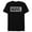 Black, variant on Logo Black White and Gray - Short Sleeve Blended T-Shirt for Adults - Customized-Ocean Blue