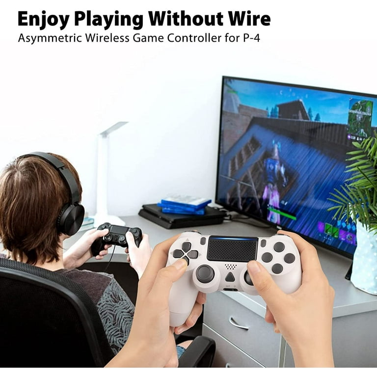 SPBPQY Wireless Controller Compatible with PS4/PS4 Pro/PS4 Slim - Glacier  White - Walmart.com