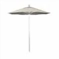 thumbnail image 3 of 7.5' Fiberglass Market Umbrella Pulley Open Silver Anodized/Olefin/Sunset, 3 of 4