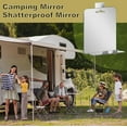 thumbnail image 3 of Shower Mirror Fogless for Shaving with Razor Holder No Fog Mirror for Shower Suction Bathroom Mirror for Men and Women Shower Makeup Shave Mirror, 3 of 5