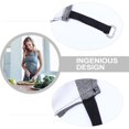 thumbnail image 2 of LOLIPPYY 1Pc White Halter Apron Cotton Kitchen Apron with Classic Square Grid and Pockets, 2 of 8