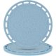 thumbnail image 2 of Juego de 3 salvamanteles y agarraderas de silicona grandes y redondos de Kartokner, color azul, 2 of 6