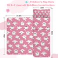 thumbnail image 5 of Pink Halloween Ghosts Toddler Nap Mats for Kids Preschool,59"x22" Sleeping Mat Bag or Kids,Toddler Sleeping Bag,Toddler Nap Mat or Daycare, 5 of 6