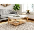 thumbnail image 4 of Universal Expert Remus Coffee Table Modern Oak and White, 4 of 8