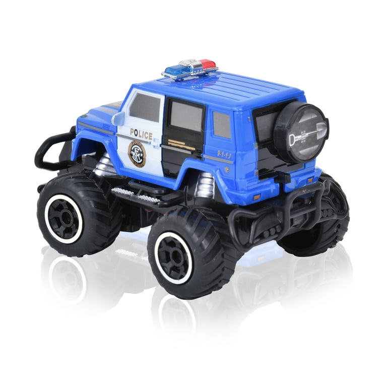 Remote control police sale truck