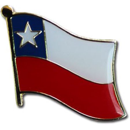 Chile Flag Lapel Pin