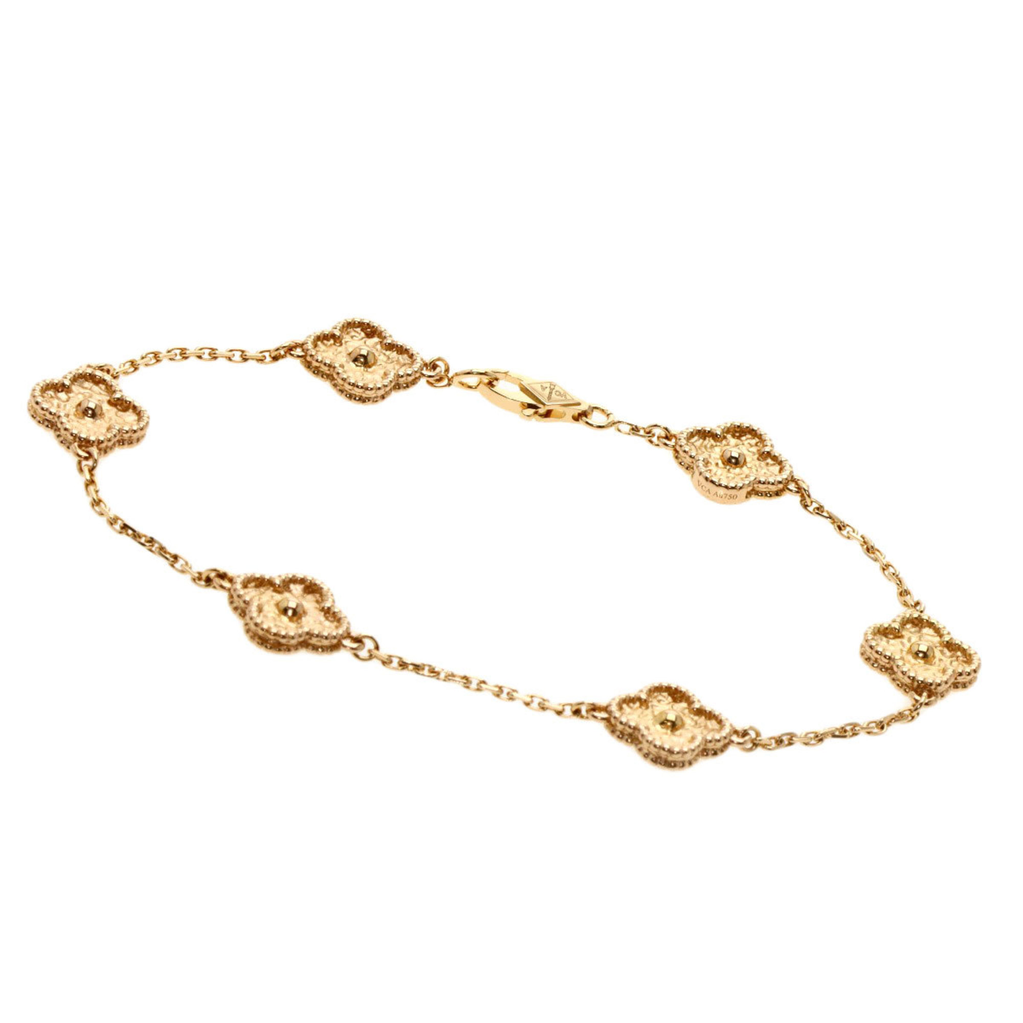 Authenticated Used Van Cleef & Arpels Sweet Alhambra Bracelet K18