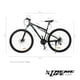 thumbnail image 5 of Bicicleta De Montaña Rodada 29 Doble Suspensión Aluminio Ciclismo Xtreme Life negro, 5 of 7