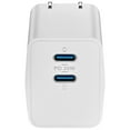 thumbnail image 6 of Insignia 35W Foldable Compact Dual USB-C Port Wall Travel Charger 100V to 240V AC for iPhone, iPad, MacBook Air, Samsung Smartphones, Tablets and More - White, 6 of 6