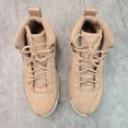 thumbnail image 2 of Ni - ke Air Jordan 12 Retro Sneakers Womens 8 Tan Suede Gold Athletic Streetstyle Shoes, 2 of 5