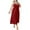 Red, variant on Jgppe Satin Nightgowns for Women Plus Size Vintage Lace Chemise Long Silk Nightdress Sleepwear