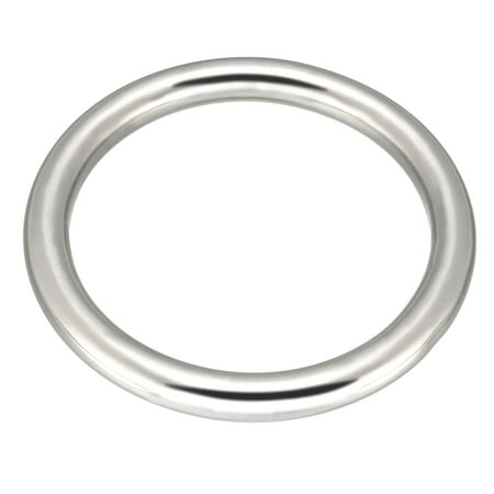 

Multi-Purpose Metal O Ring Buckle Welded 76 x 60 x 8mm for DIY Accessory