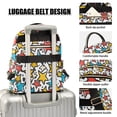 thumbnail image 3 of FORMRS Mini Backpack Purse for Women Travel Daypack Casual Shoulder Bag, Colorful Stars, 3 of 7