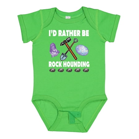 

Inktastic Rock Hounding Rock Collector Gift Baby Boy or Baby Girl Bodysuit