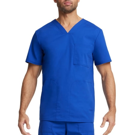 

Scrubstar Men s Core Essentials Stretch V-Neck Tuck In Scrub Top WD856