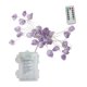 thumbnail image 4 of Guirnalda de luces decorativas de piedra con temporizador, luces decorativas remotas de 30 LED para cerca de mesa, boda, habitación de niños, 9,84 Luces blancas de batería BLESIY Luces navideñas, 4 of 8