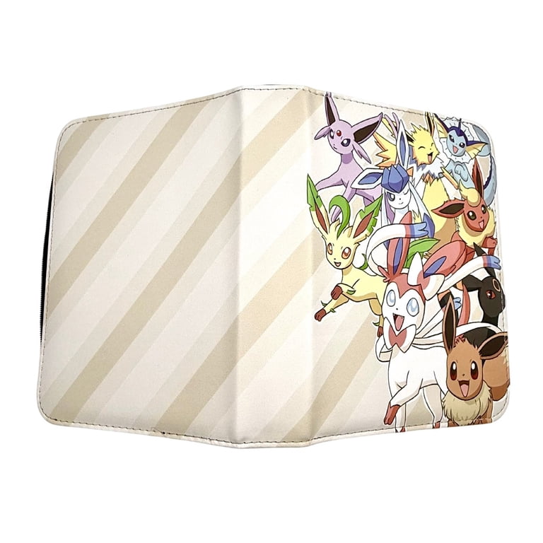 Eevee Pokemon Trading Card Binder Holder Case Album Book 50 Sheets TCG  400-Slot