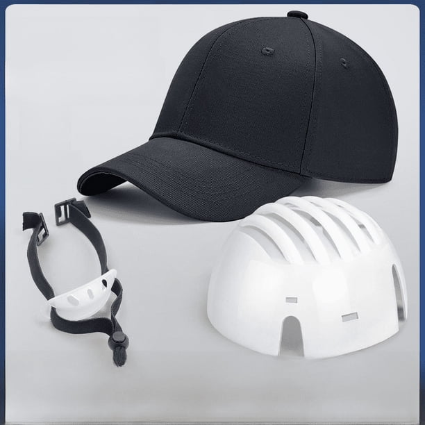 Casco de seguridad ligero de verano, gorra anticolisión transpirable, gorra de béisbol portátil, gorra de trabajo con lengüeta de pato y visera corta