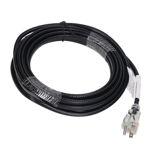 Cable Térmico Para Tuberías Eléctricas, IP68, Resistente Al Agua, Cinta Térmica Para Tuberías Plug And Play, Anticongelante, Estándar Estadounidense, 110V, Seguro Para